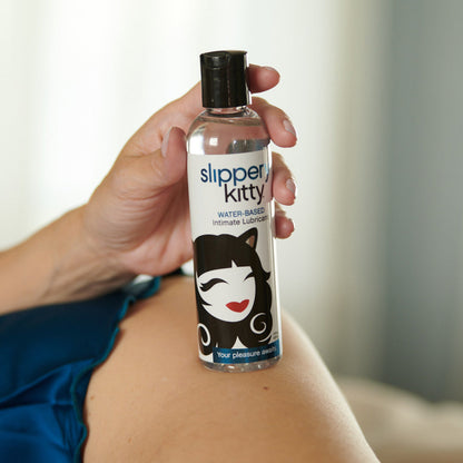 SLIPPERY KITTY WATER-BASED LUBRICANT 4 OZ.