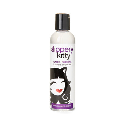 LUBRIFIANT HYBRIDE TICKLE KITTY - SLIPPERY KITTY 4 OZ.