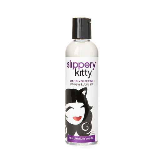 TICKLE KITTY - SLIPPERY KITTY HYBRID LUBRICANT 4 OZ.