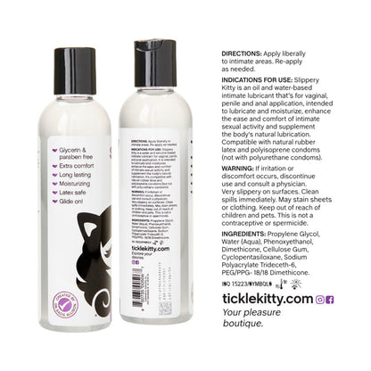SLIPPERY KITTY HYBRID LUBRICANT 4 OZ.