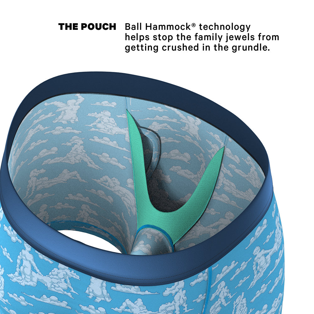 SHINESTY - THE REVERSE CLOUD GIRL CLOUD BALL HAMMOCK POUCH UNDERWEAR WITH FLY