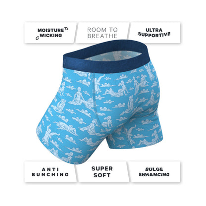 SHINESTY - THE REVERSE CLOUD GIRL CLOUD BALL HAMMOCK POUCH UNDERWEAR WITH FLY
