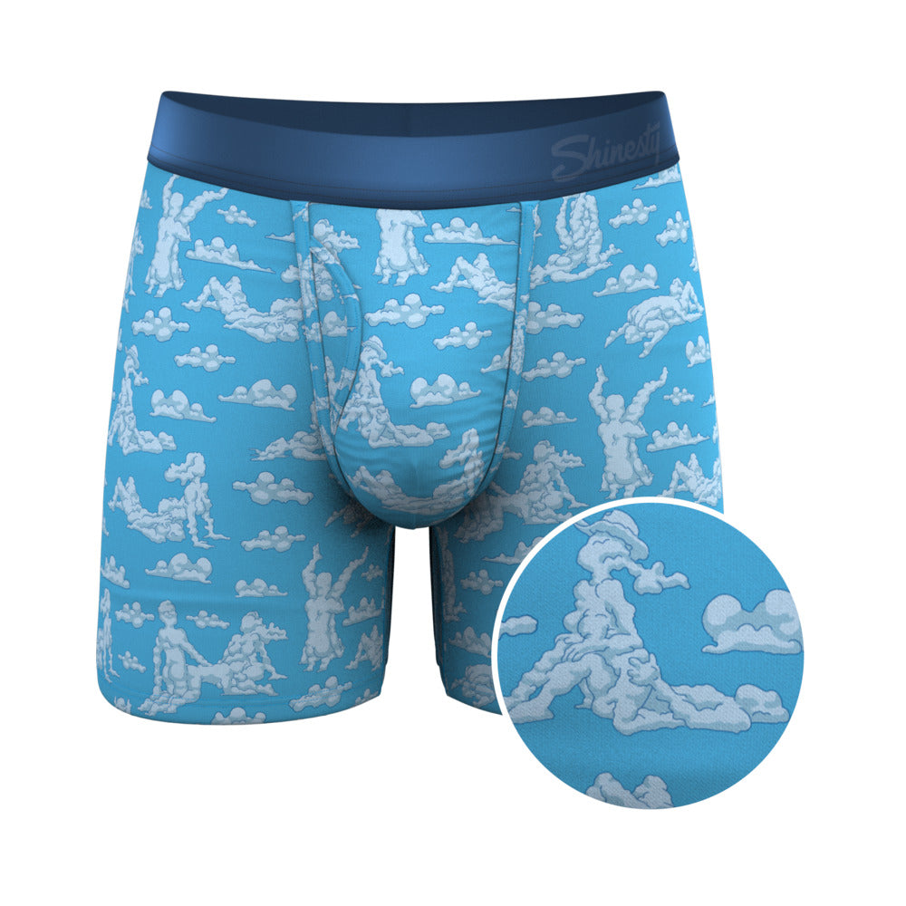 SHINESTY - THE REVERSE CLOUD GIRL CLOUD BALL HAMMOCK POUCH UNDERWEAR WITH FLY