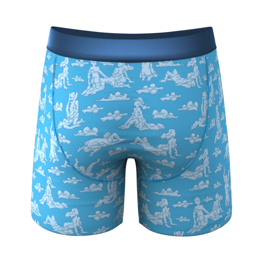 SHINESTY THE REVERSE CLOUD GIRL CLOUD BALL HAMMOCK POUCH UNDERWEAR WITH FLY XL