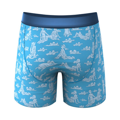 SHINESTY THE REVERSE CLOUD GIRL CLOUD BALL HAMMOCK POUCH UNDERWEAR WITH FLY 2XL