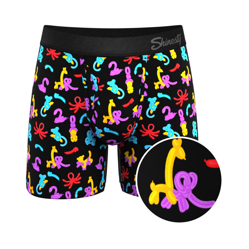 SHINESTY - THE KNOT TONIGHTS BALLOON ANIMAL BALL HAMMOCK POUCH UNDERWEAR WITH FLY