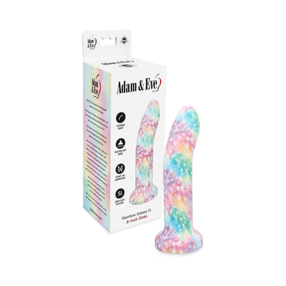 ADAM & EVE - RAINBOW GALAXY G 8 IN. DILDO