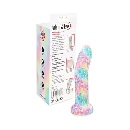 ADAM & EVE - RAINBOW GALAXY G 8 IN. DILDO