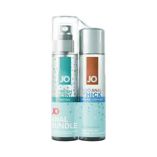 SYSTEM JO - JO LIMITED EDITION ANAL BUNDLE - ANAL THICK 4 OZ. + MISTING TOY CLEANER 4 OZ.