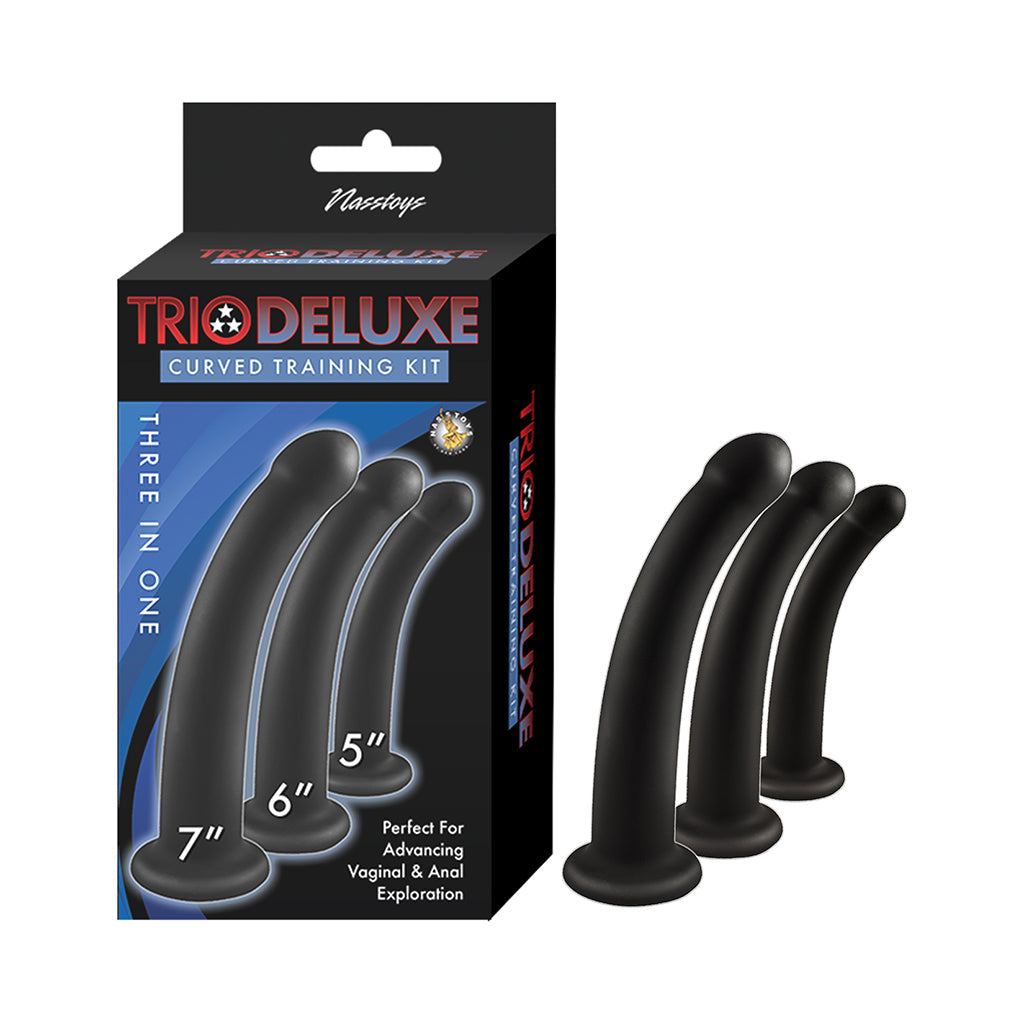 NASSTOYS - TRIO DELUXE CURVED TRAINING KIT BLACK