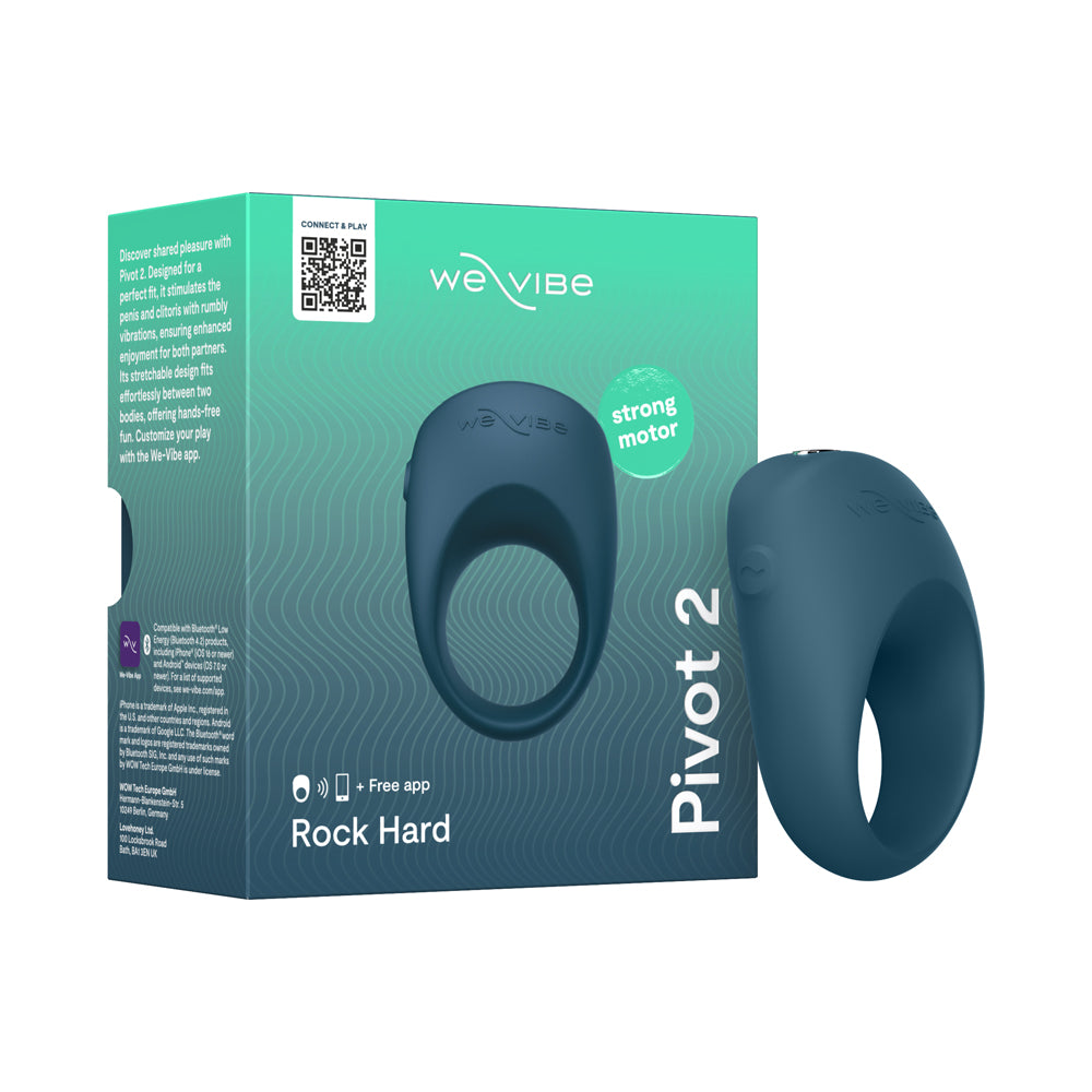 WE-VIBE - ANILLO VIBRADOR PARA PAREJAS PIVOT 2 COLOR SLATE