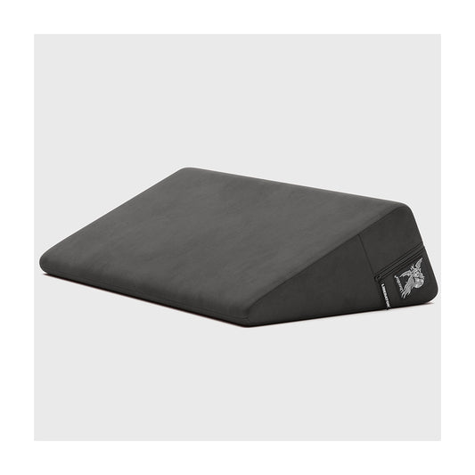 LIBERATOR - WEDGE PLUS SIZE SEX POSITION PILLOW 30 IN. DÉCOR VELVET BLACK