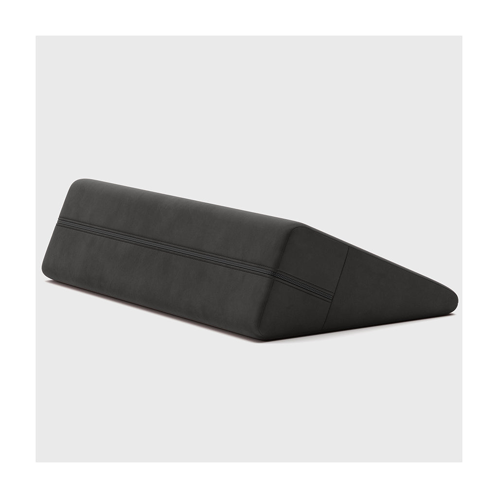 LIBERATOR - WEDGE PLUS SIZE SEX POSITION PILLOW 30 IN. DÉCOR VELVET BLACK