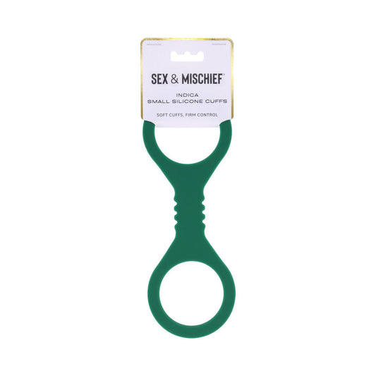 SPORTSHEETS - SEX & MISCHIEF INDICA SMALL SILICONE CUFFS