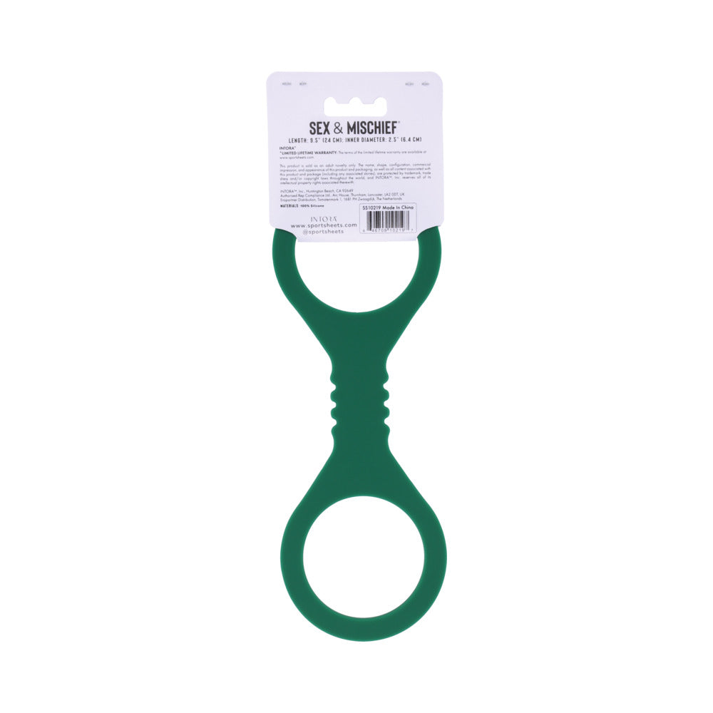 SEX & MISCHIEF INDICA SMALL SILICONE CUFFS