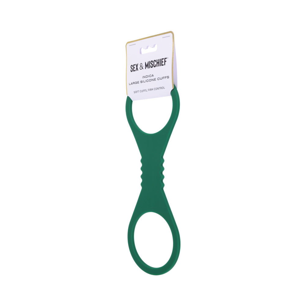 SPORTSHEETS SEX & MISCHIEF INDICA LARGE SILICONE CUFFS