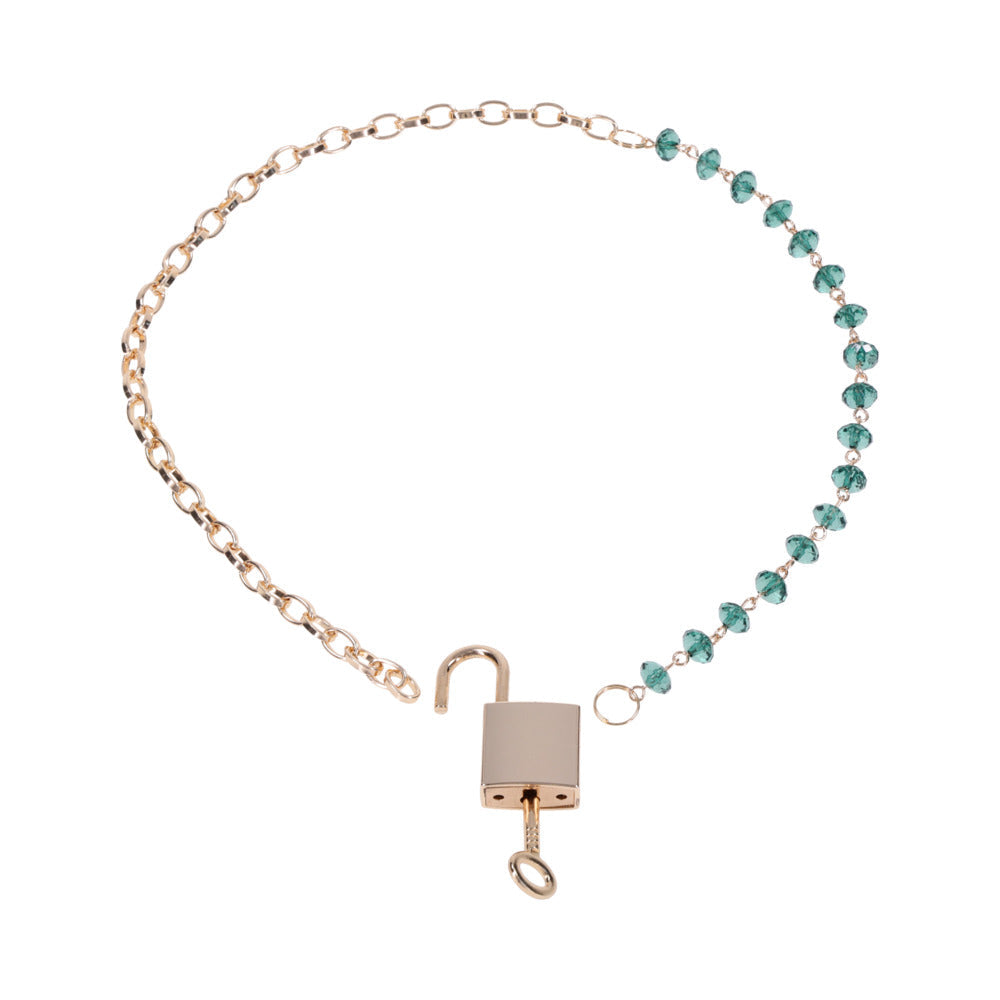 SPORTSHEETS SEX & MISCHIEF INDICA CRYSTAL DAY COLLAR