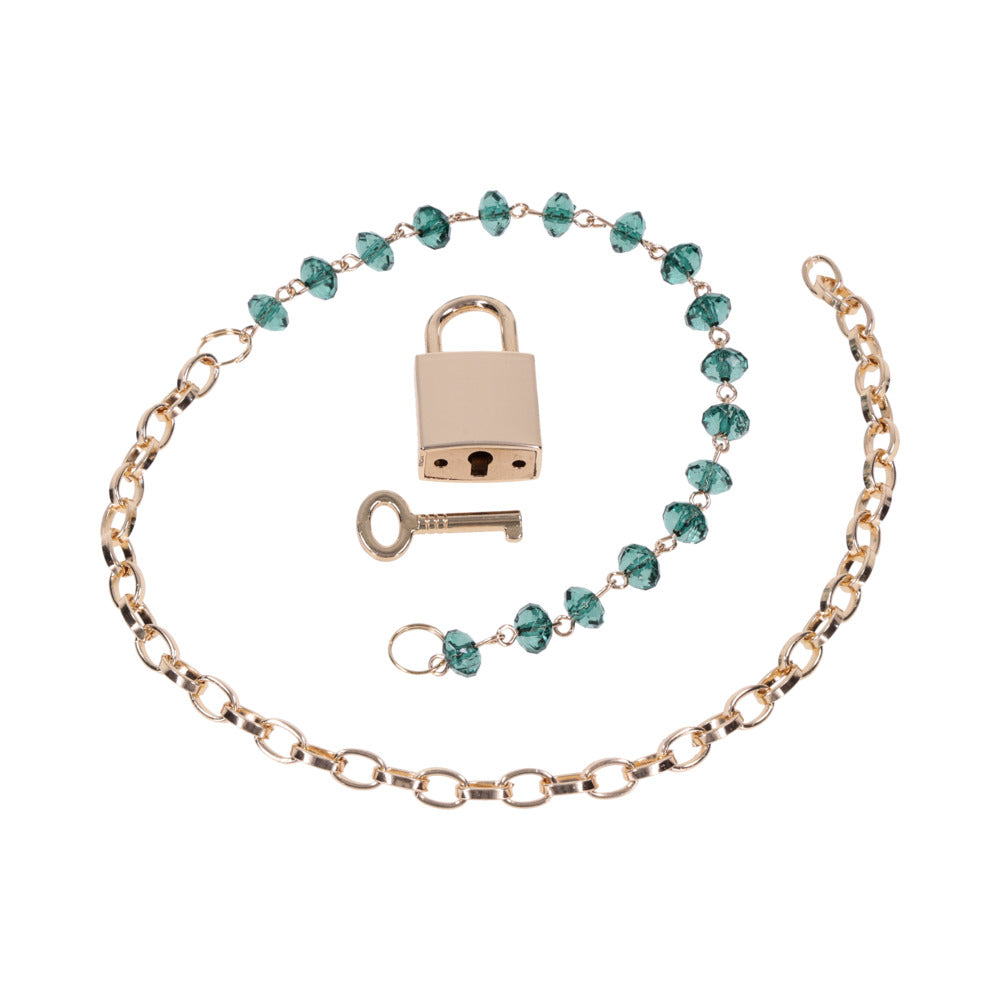 SPORTSHEETS SEX & MISCHIEF INDICA CRYSTAL DAY COLLAR