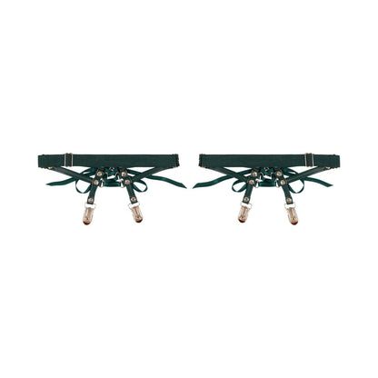 SPORTSHEETS SEX & MISCHIEF INDICA LACED UP GARTERS