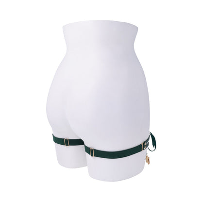 SPORTSHEETS SEX & MISCHIEF INDICA LACED UP GARTERS