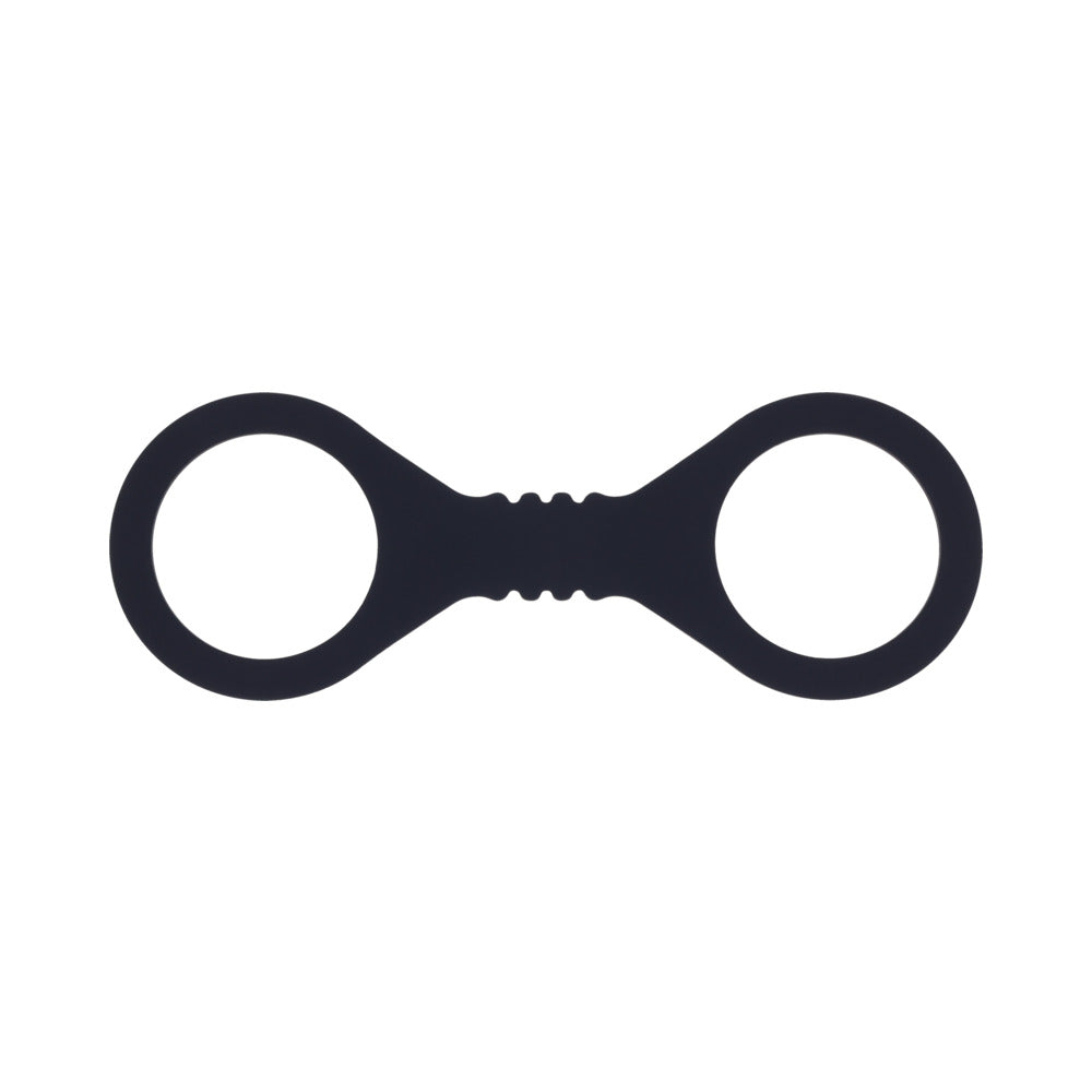 SPORTSHEETS SEX & MISCHIEF SHADOW SMALL SILICONE CUFFS