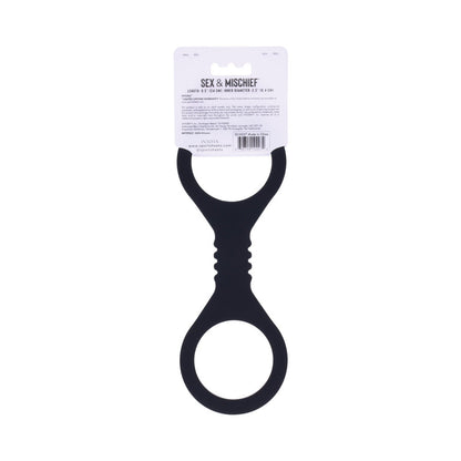 SPORTSHEETS SEX & MISCHIEF SHADOW SMALL SILICONE CUFFS