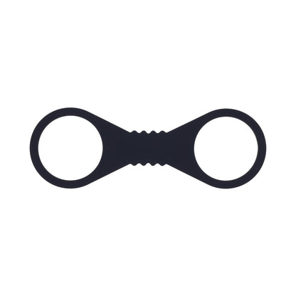 SPORTSHEETS SEX & MISCHIEF SHADOW LARGE SILICONE CUFFS