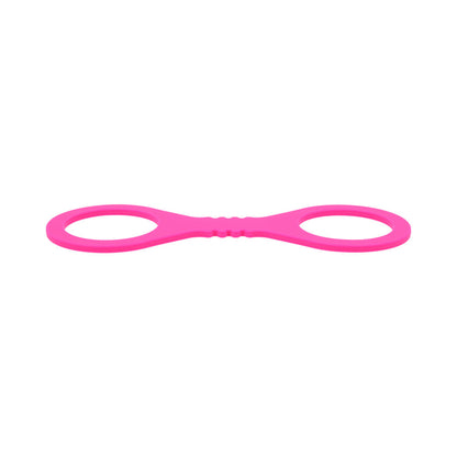 SPORTSHEETS SEX & MISCHIEF SMALL HOT PINK SILICONE CUFFS