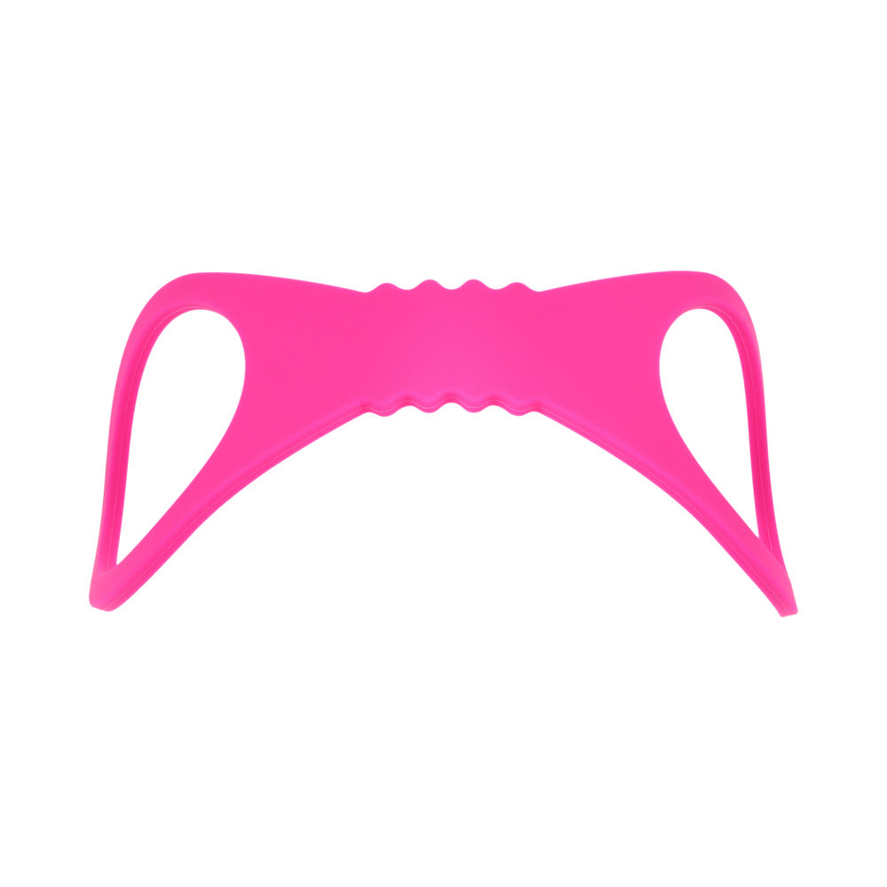 SPORTSHEETS SEX & MISCHIEF LARGE HOT PINK SILICONE CUFFS