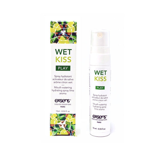 EXSENS - WET KISS LIME MOISTURIZING SALIVA SPRAY 15ML
