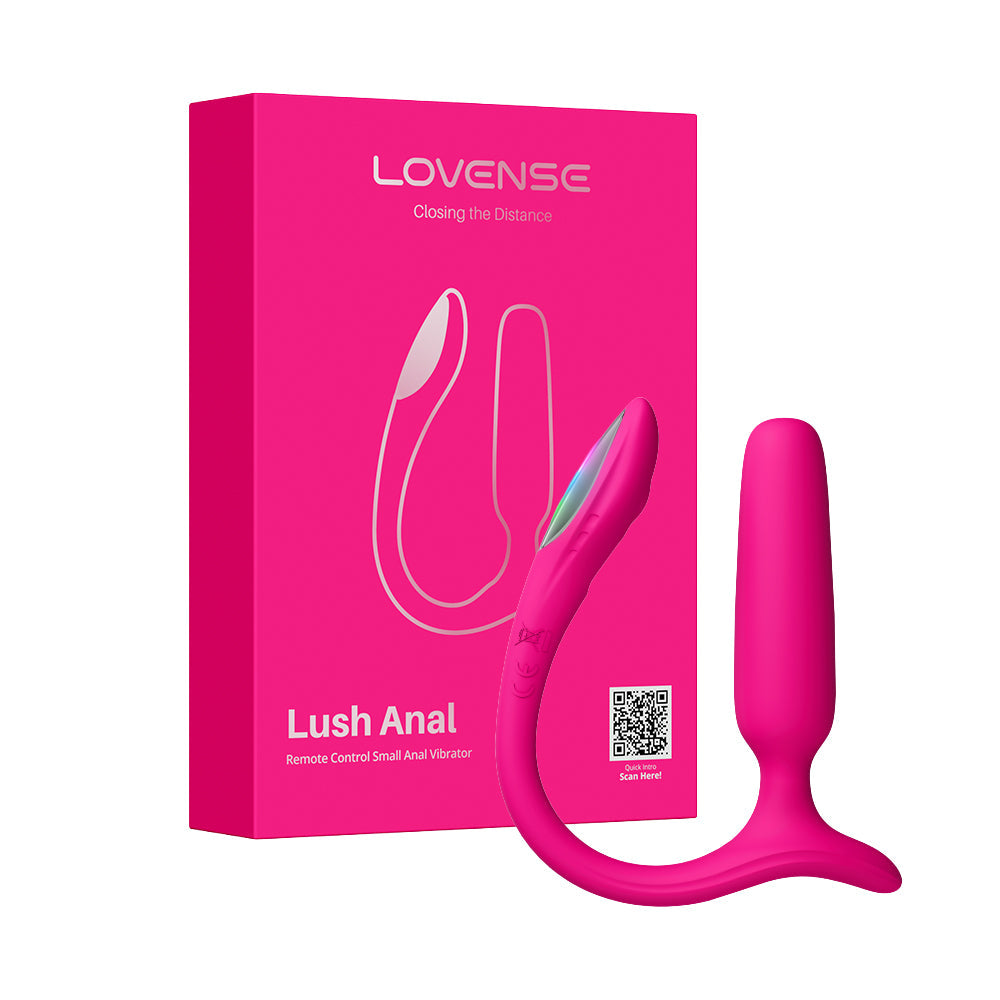 LOVENSE - LUSH ANAL VIBRADOR ANAL COMPACTO Y POTENTE CONTROLADO POR APP