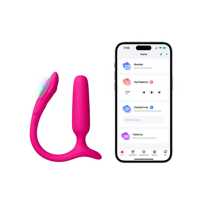 LOVENSE - LUSH ANAL VIBRADOR ANAL COMPACTO Y POTENTE CONTROLADO POR APP