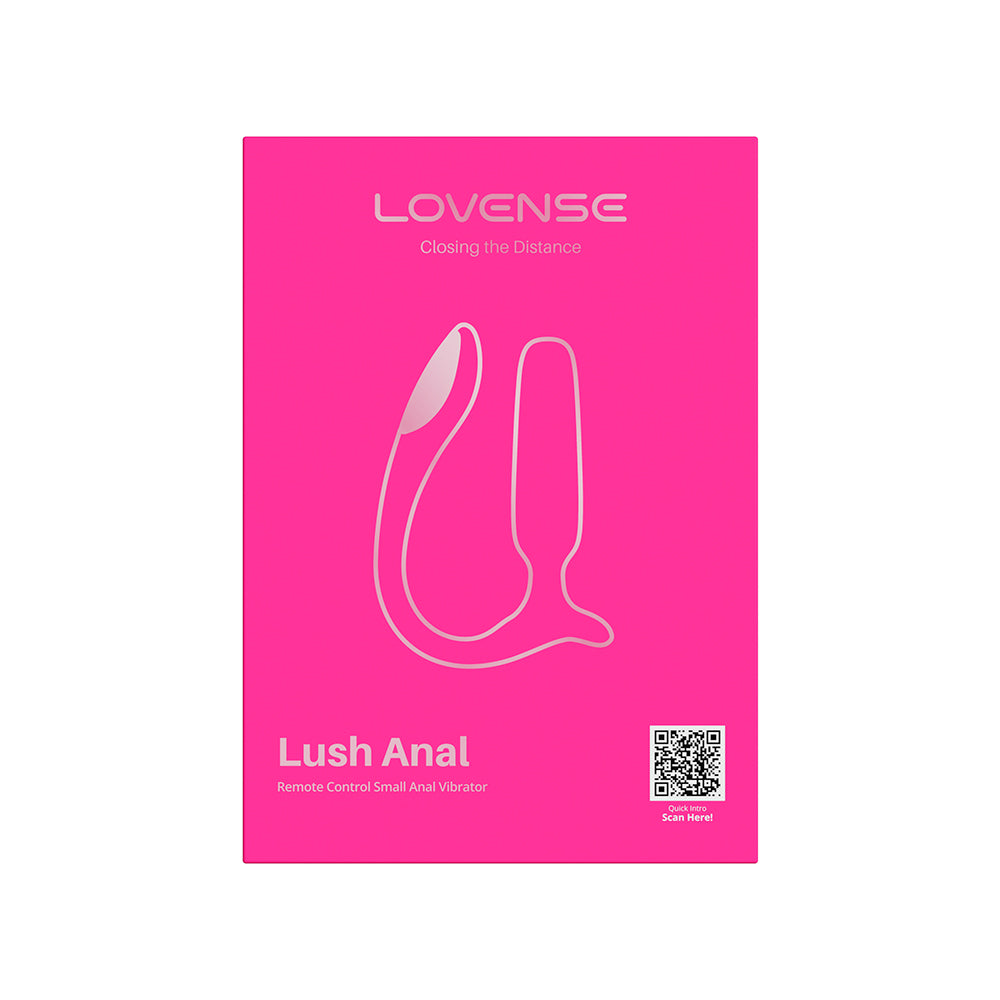 LUSH ANAL APP-CONTROLLED COMPACT POWERFUL BUTT PLUG