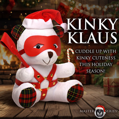 MASTER SERIES HOLIDAY BONDAGE BEAR WHITE