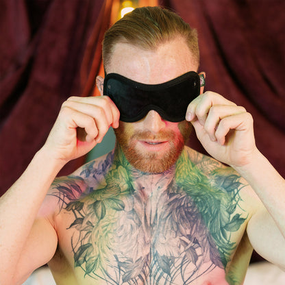 CREATIVE CONCEPTIONS - SEI MIO SENSORY SURRENDER BLINDFOLD, GAG AND EARPLUG KIT
