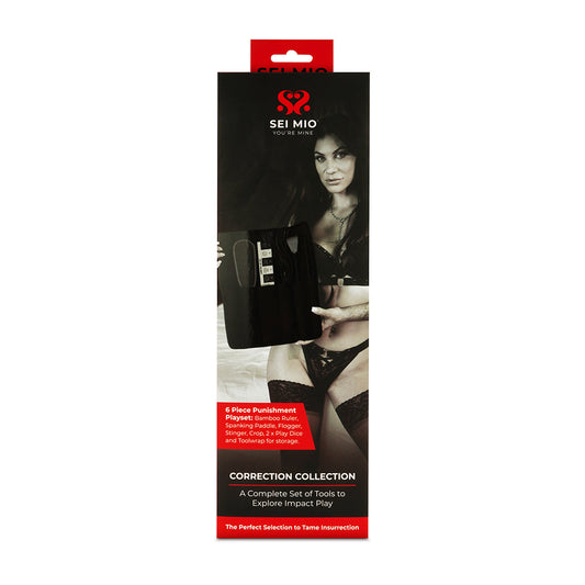 CREATIVE CONCEPTIONS - SEI MIO CORRECTION COLLECTION IMPACTFUL 5-PIECE PUNISHMENT TOOLKIT