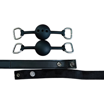 CREATIVE CONCEPTIONS - SEI MIO SILENT AUTHORITY PROGRESSIVE INTERCHANGEABLE BALL GAG SET