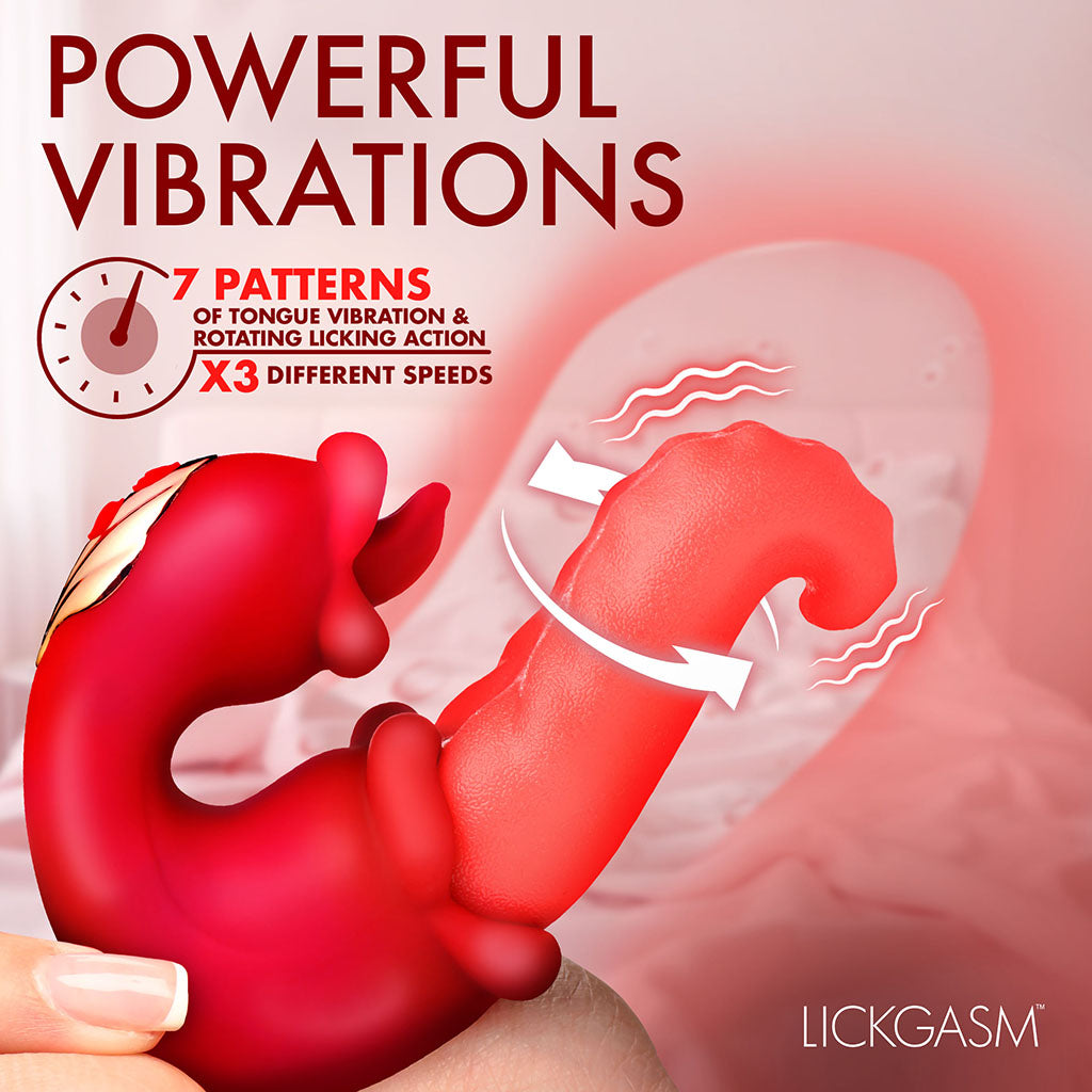 LICKGASM LICK LASHER LICKING VIBRATOR