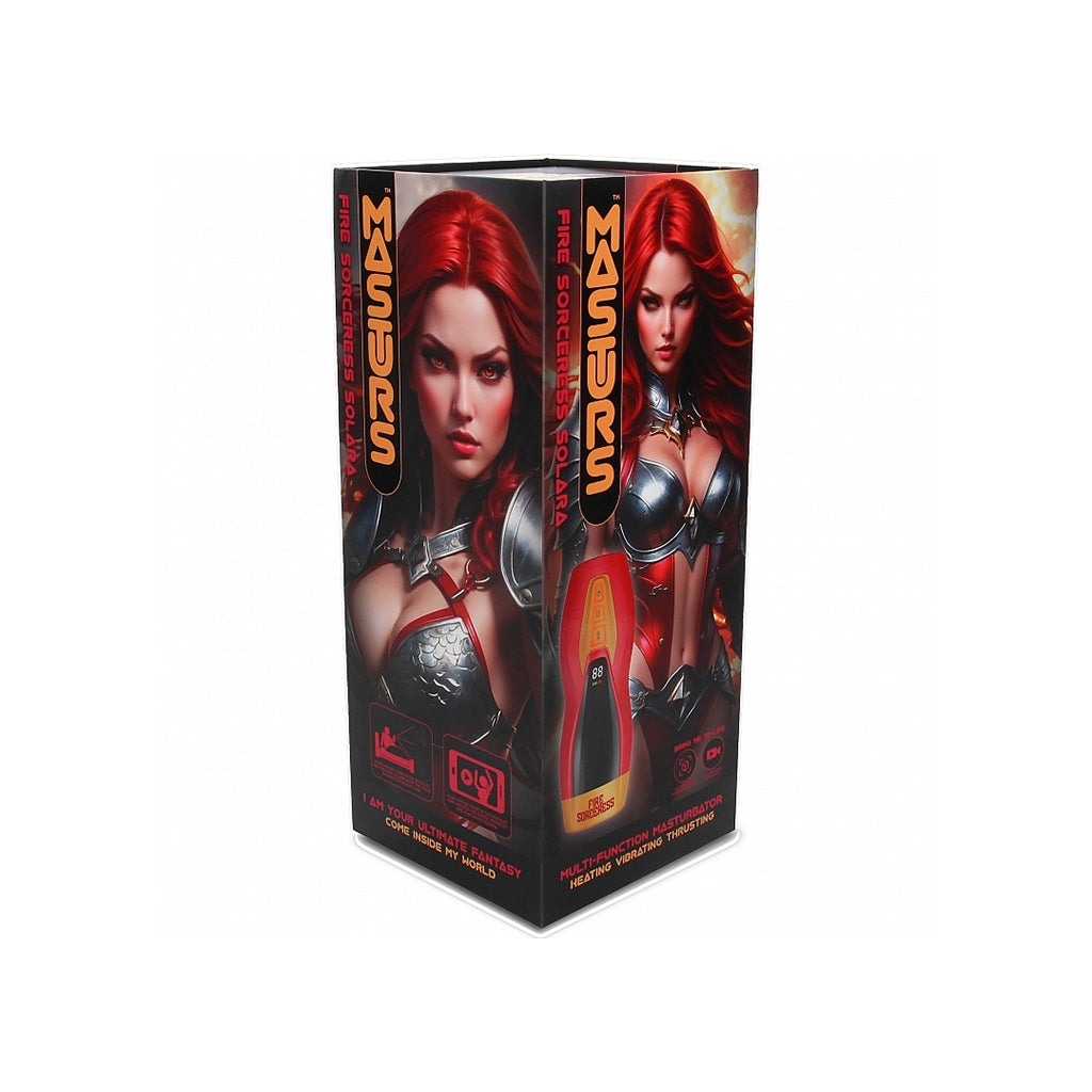 SHOTS - MASTURS SOLARA FIRE SORCERESS MULTI FUNCTION MASTURBATOR