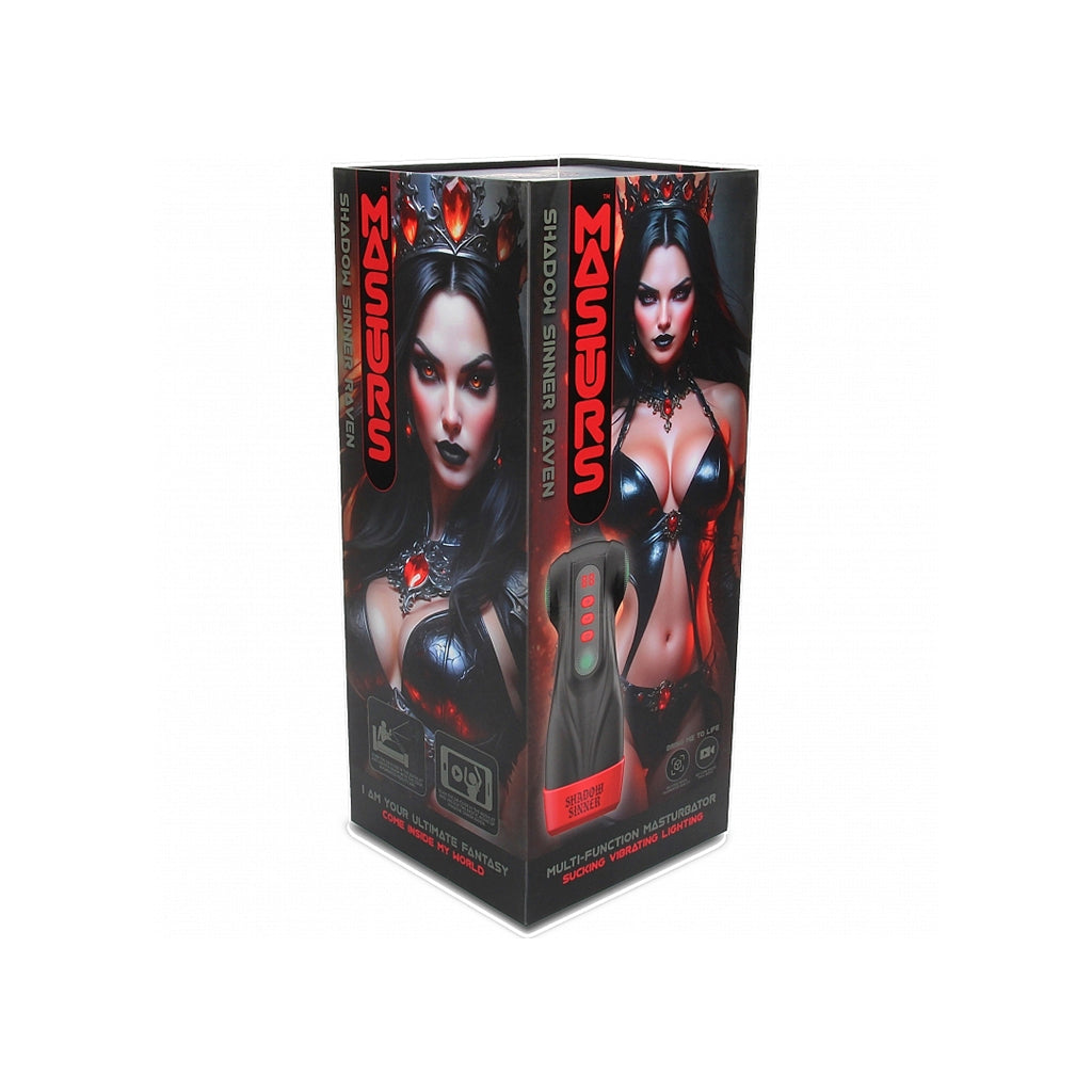 SHOTS - MASTURS RAVEN SHADOW SINNER MAZURBADOR MULTIFUNCIÓN