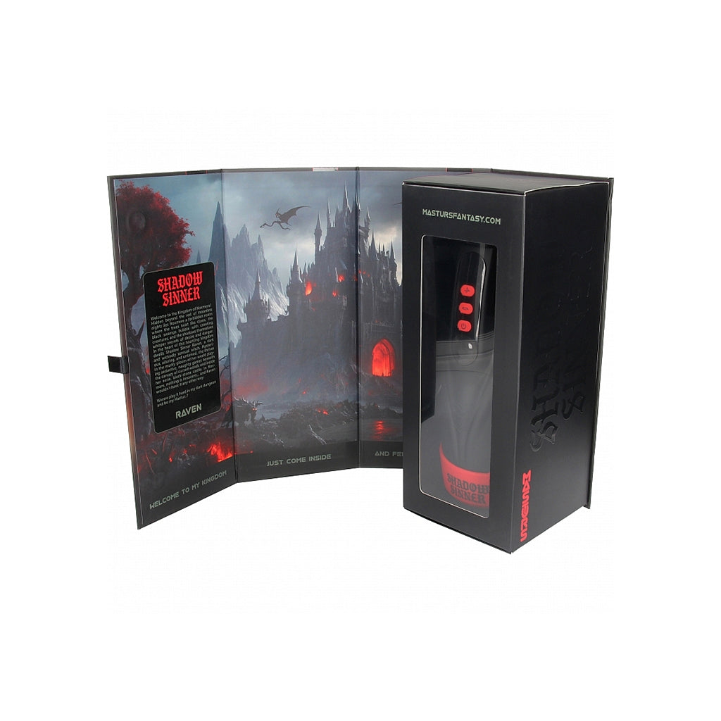 MASTURS RAVEN SHADOW SINNER MULTI FUNCTION MASTURBATOR