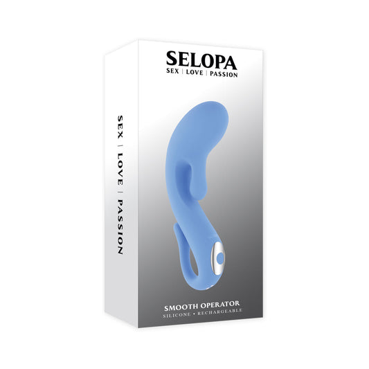 SELOPA - SMOOTH OPERATOR MINI CURVED G-SPOT TICKLER BLUE