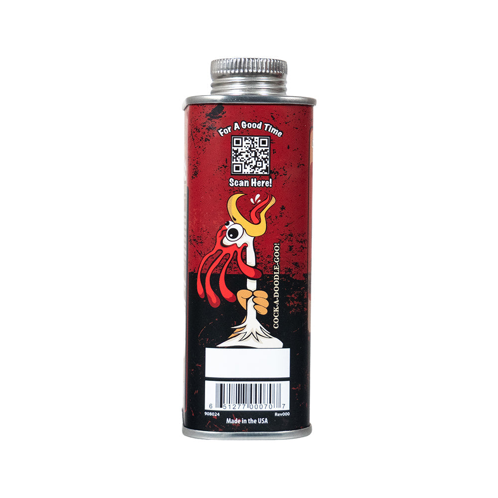 COCK OIL - WATER-BASED LUBRICANT METAL CAN WITH INNER PLASTIC LINER 9 OZ.