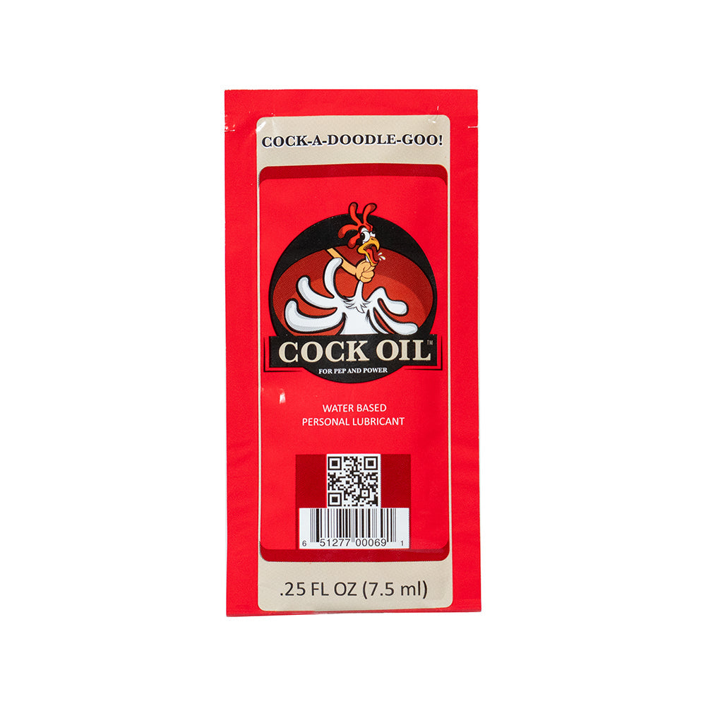 COCK OIL - BRANDED COLLECTOR''S EDITION DRUM WITH 25 FOIL PACKETS