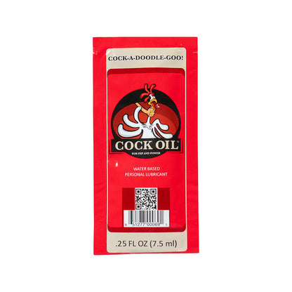 COCK OIL - BRANDED COLLECTOR''S EDITION DRUM WITH 25 FOIL PACKETS