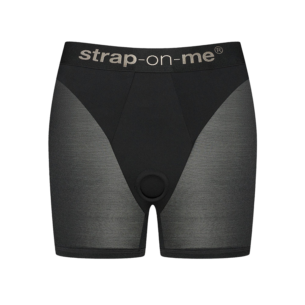 LOVELY PLANET - STRAP-ON-ME HARNESS LINGERIE HALO BLACK XL