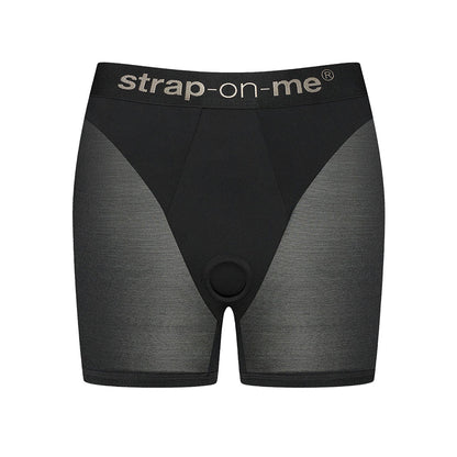 LOVELY PLANET - STRAP-ON-ME HARNESS LINGERIE HALO BLACK L