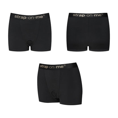 STRAP-ON-ME HARNESS LINGERIE ALLURE BLACK L