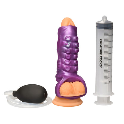 XR BRANDS - CREATURE COCKS SIPHON TENTACLE SQUIRTING SILICONE PENIS ENHANCER