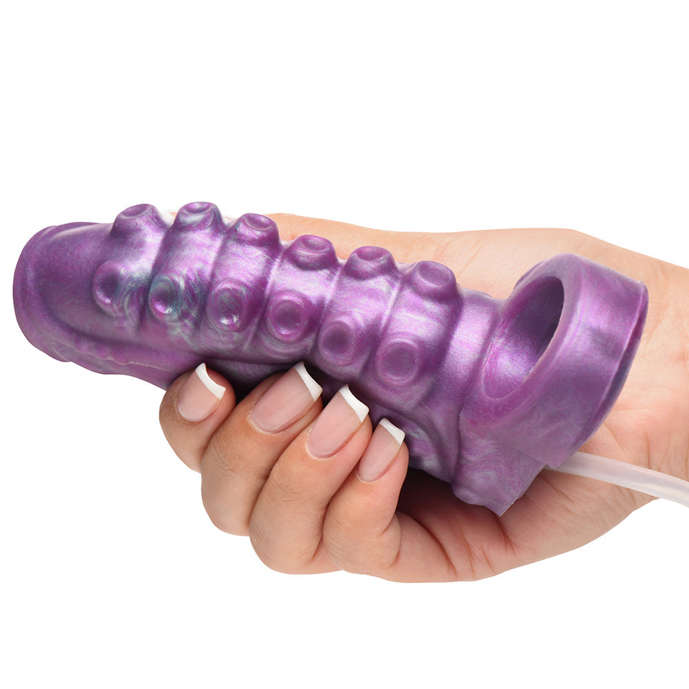 XR BRANDS - CREATURE COCKS SIPHON TENTACLE SQUIRTING SILICONE PENIS ENHANCER